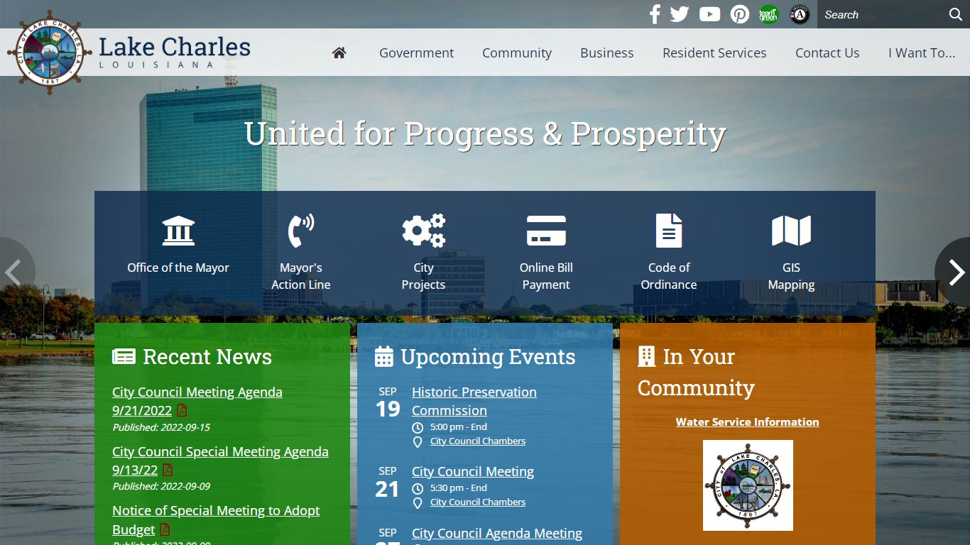 Public Records Information - City of Lake Charles, Louisiana